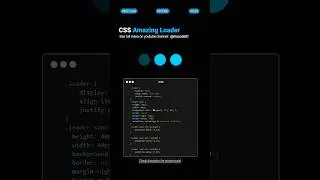 🔥Page Loader | CSS Tips and Tricks 