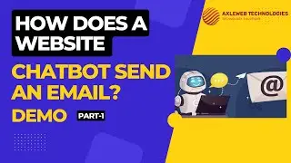How does a website chatbot send an email?