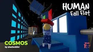 Human Fall Flat - Cosmos Level Walkthrough | Custom Map | Steam Workshop | Full Gameplay
