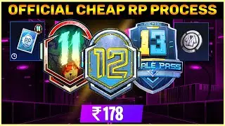 Finally Official Way To Buy BGMI Royal Pass In Just 178Rs || No App, Website Needed || Step By Step.