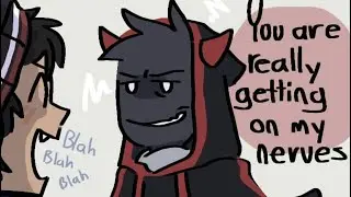 Badboyhalo screams and insults Quackity