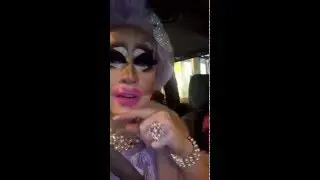 Trixie Mattel Periscope in Milwaukee after Shades of Pink