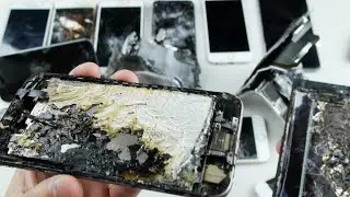 My Broken/Smashed iPhone Collection! (2015)