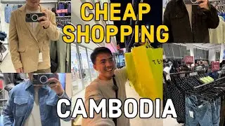 CHEAP SHOPPING + BEST MEAL IN CAMBODIA