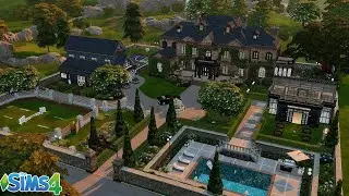 DRESDEN ESTATE | English Country Family Estate| Sims4 Speed Build