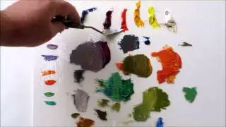 How to Mix Color: The Many Shades of Gray, Split Primary Palette
