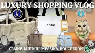 Vancouver Luxury Shopping Vlog 🇨🇦 New Celine, Celine Unboxing & The Boucheron Wladimir Cat Ring 🐱