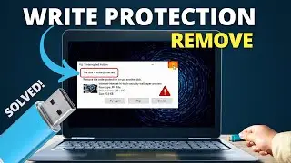 How to Remove "The Disk is Write-Protected" Error from USB Drives (Windows 10/11)