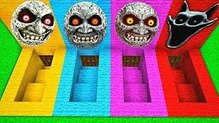 I FOUND SCARY LUNAR MOONS AND SCARY CATNAP 😰 IN MINECRAFT | MINECRAFT HORROR |