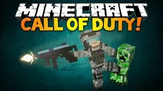 Minecraft: CALL OF DUTY! - w/ BucketPlanks (CoD Server Minigame)
