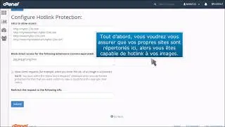 cPanel : Comment mettre en place la protection hotlink