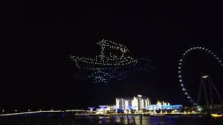 Dubai Drones Show 2020 pt.2 I The Beach, Dubai Shopping Festival