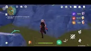 Cara enter the ruin and search for a strange jade Genshin Impact