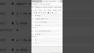 Ndim Command in Numpy