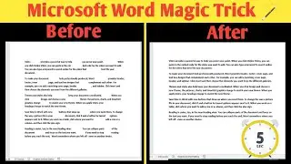 How to remove all extra space in MS Word | Remove Extra space in MS Word  