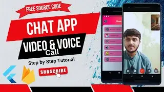 Video and Voice Call Feature In Chat App || Free Source Code || Flutter Chat App
