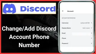 How to add phone number in discord | How to change mobile number in discord Account