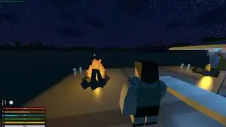Unturned: Как сделать удочку + Рыбалка.