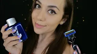 ASMR Shaving the Beard | Your face care | Tender whispers, facial massage, foam sound, scratch sound