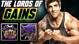 3 STRONG 💪 HEROES 💪 BODYBUILDING 💪 GAINS 💪 FLEXING 💪- WC3 - Grubby