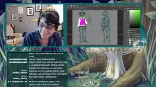 Basic Visual Novel Art | Characters and Environments | Lecture Stream | with Heather Gartner