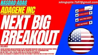 NEXT BIG BREAKOUT : ADAG STOCK ANALYSIS | ADAGENE INC STOCK