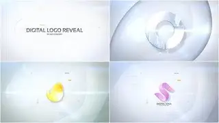 DIGITAL LOGO REVEAL- Free Download After Effects Template