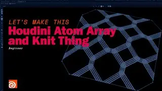 Houdini: Atom Array and Knit Thing