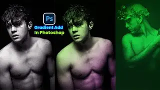 How To Add a Gradient In Photoshop - Gradient - How To Make A Gradient Background in Photoshop