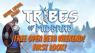 Tribes of Midgard - Open Beta - Viking Era Survival Defense!