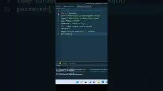Random Password Generator in python 