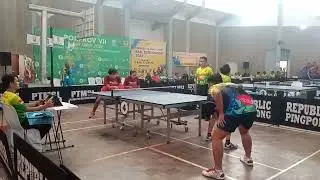 SET PENENTUAN....MENEGANGKAN... KAB KEDIRI VS  BANGKALAN TENIS MEJA PORPROV 2022