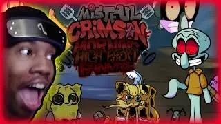 THIS MOD...| Friday Night Funkin' VS Mistful Crimson Morning FULL WEEK (SpongeBob FNF Mod)