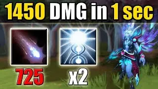 Double 725 damage Magic Missile [No cooldown Double Stun] Dota 2 Ability Draft