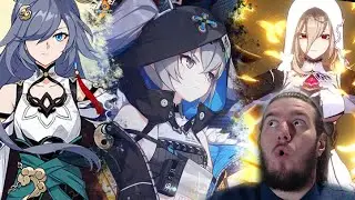 REACTING to ALL Honkai Impact 3rd Version Trailers