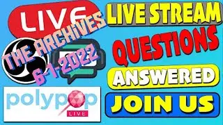 6-1-2022 Live Stream Archive Live stream questions answered!