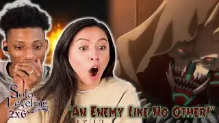 Jinwoo is HIM!!😤 American Introducing Anime to Japanese | Solo Leveling Reaction 2X6