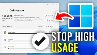 🔧 How To Stop High Internet Data Usage in Windows 11 | Save Data & Bandwidth! 🚀