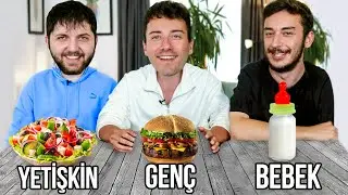 BEBEK , GENÇ veya YETİŞKİN YEMEK YARIŞMASI !? 👶🏼👦🏻👵🏻