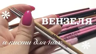 Кисть для вензелей | какими кистями я пользуюсь | olesyages