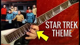 STAR TREK Theme (1960's TV Show ) - Guitar Lesson