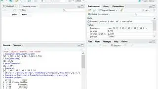 work WIth Data Frames