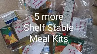 5 more Shelf Stable Meal Kits