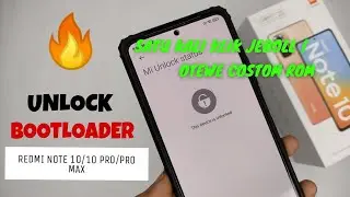 Cara Unlock Bootloader (UBL)  Xiaomi Redmi Note 10 Pro Bisa di Semua HP Xiaomi