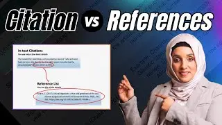 Difference Between Citations and References | Citation vs Refrences
