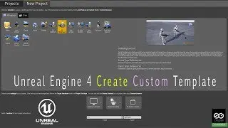 🎮 UE4 Create Custom Game Template