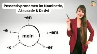 Possessivpronomen im Nominativ, Dativ und Akkusativ 💪