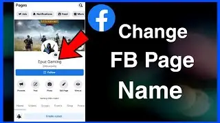 How to Change Facebook Page Name
