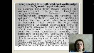 DORI VOSITALARIGA BO’LGAN EHTIYOJ  VA TALAB  ISTIQBOLINI  ANIQLASH