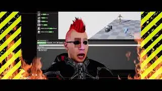 How to create a static text on screen UI for Unreal Engine game (Basic HUD tutorial)